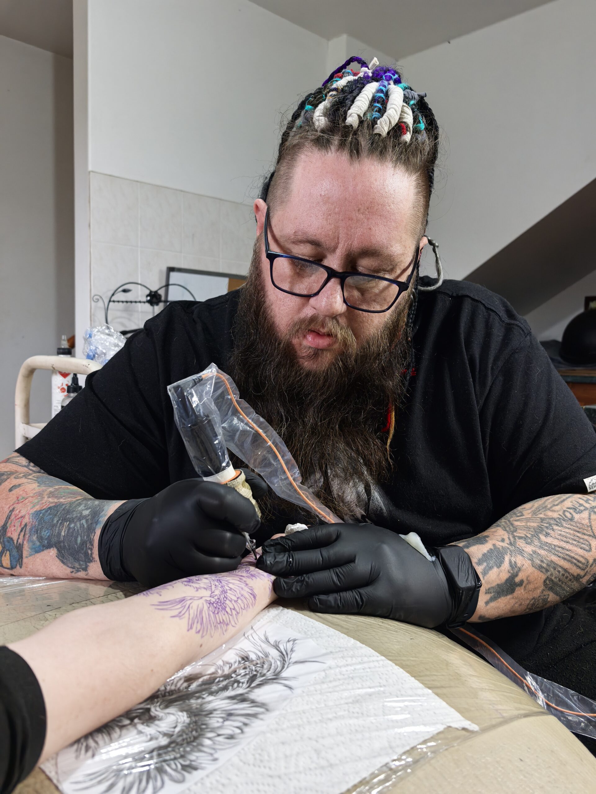 Services Jacques Jooste doing tattoo at Ink It Tattoos