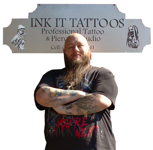 Home Ink It Tattoos main artist Jacques Jooste